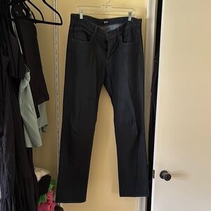 Hudson Byron Five Pocket Straight Men's Dark Navy Jeans